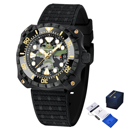 Часы мужские Pagani Design YN009 Black-Camo